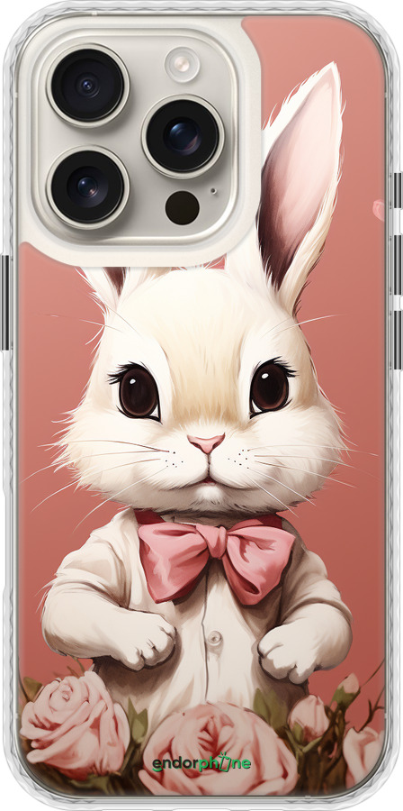 Чехол Bumper чехол Зайчик для Apple iPhone 16 Pro - 5669pc-3708 изображение 