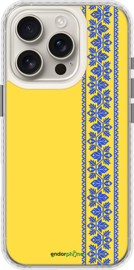 Чехол Bumper чехол Вышиванка 4 для Apple iPhone 16 Pro - 569pc-3708 изображение 