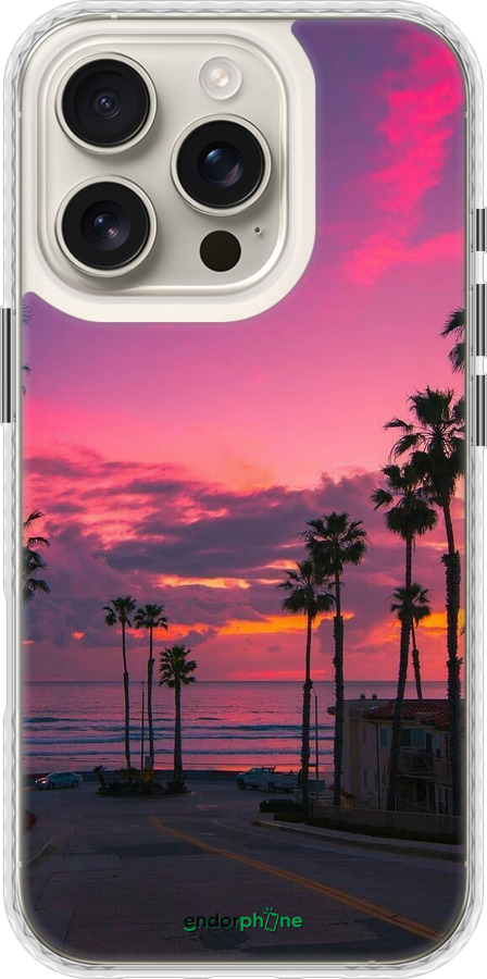 Чехол Bumper чехол Пальмы для Apple iPhone 16 Pro - 5873pc-3708 изображение 