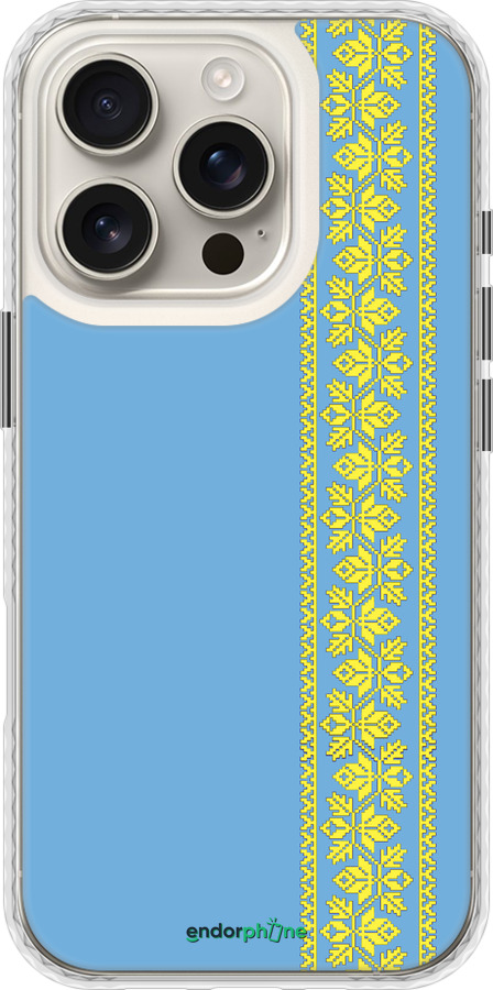 Чехол Bumper чехол Вышиванка 33 для Apple iPhone 16 Pro - 602pc-3708 изображение 
