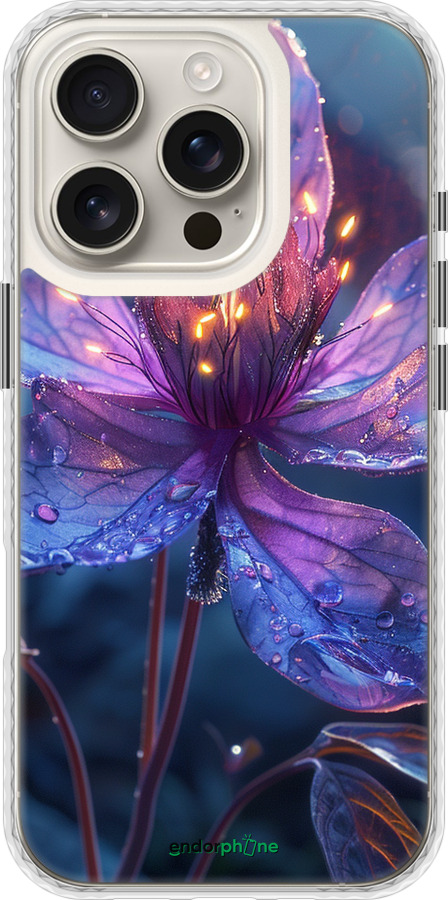 Чохол Bumper чехол Магічна квітка для Apple iPhone 16 Pro - 6038pc-3708 изображение 