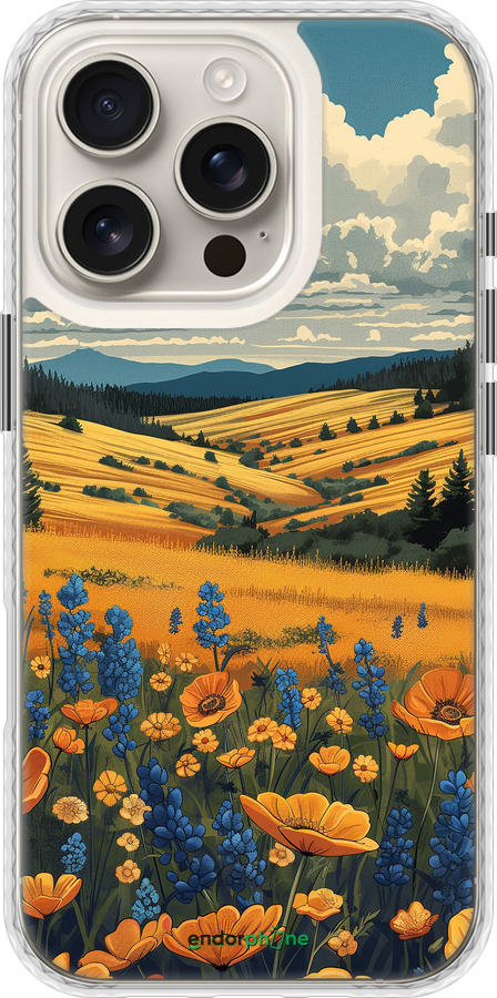Чохол Bumper чехол Українське поле для Apple iPhone 16 Pro - 6082pc-3708 изображение 