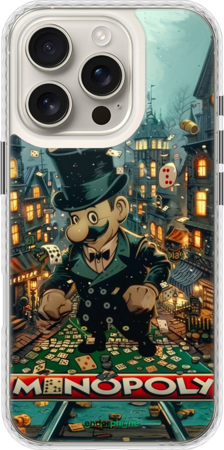 Чехол Bumper чехол Сказочный Monopoly для Apple iPhone 16 Pro - 6086pc-3708 изображение 