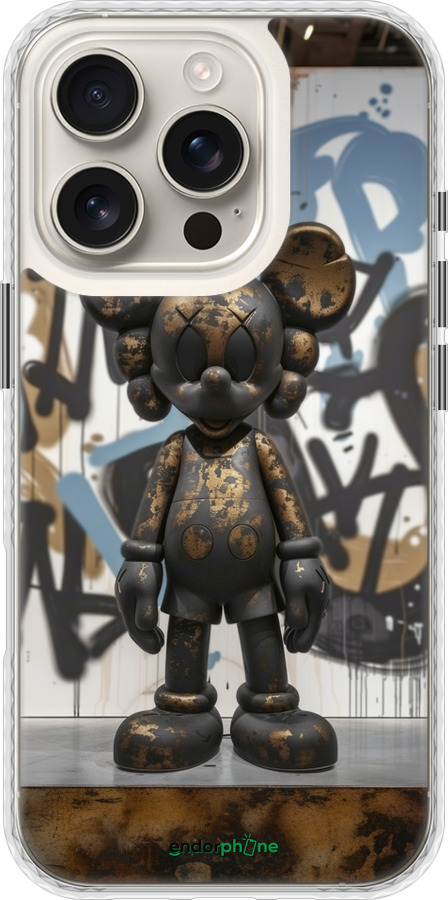 Чехол Bumper чехол Bronze kaws v2 для Apple iPhone 16 Pro - 6098pc-3708 изображение 