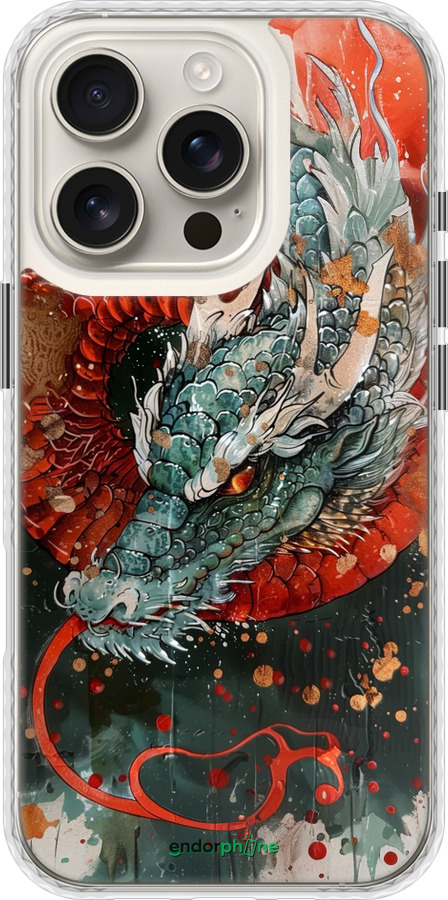 Чохол Bumper чехол Стихія вогню для Apple iPhone 16 Pro - 6101pc-3708 изображение 