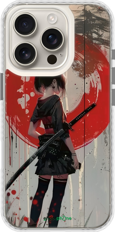 Чохол Bumper чехол Сутінки воїна: Танок з катаною для Apple iPhone 16 Pro - 6123pc-3708 изображение 