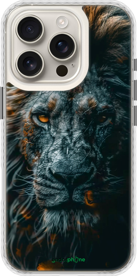 Чехол Bumper чехол Лев в сумерках для Apple iPhone 16 Pro - 6154pc-3708 изображение 
