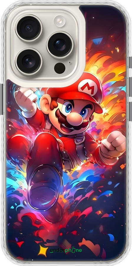 Чехол Bumper чехол Супер Марио для Apple iPhone 16 Pro - 6342pc-3708 изображение 