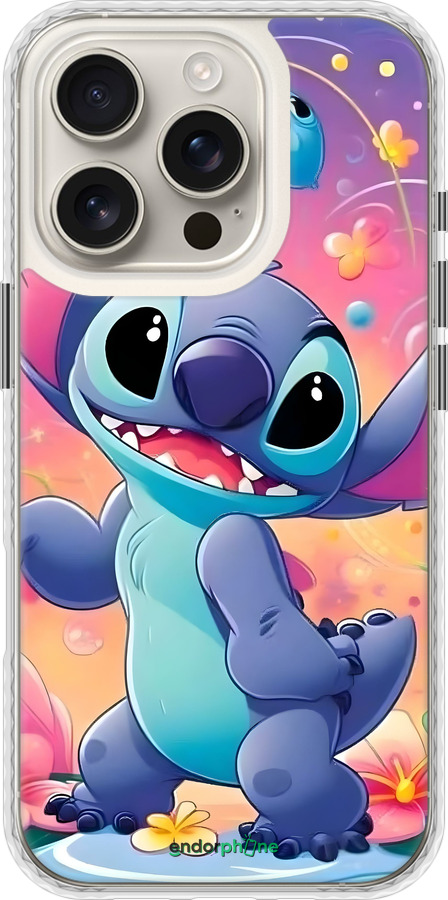 Чехол Bumper чехол Стич 2 для Apple iPhone 16 Pro - 6371pc-3708 изображение 