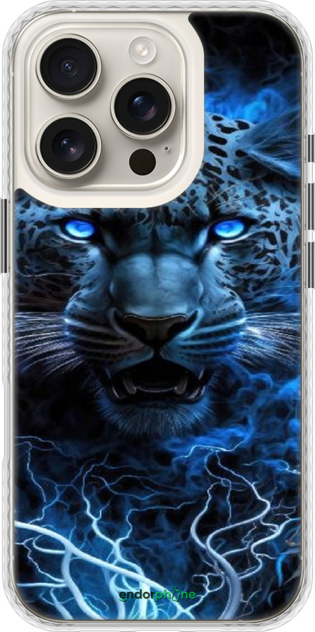 Чехол Bumper чехол Ледяной леопард для Apple iPhone 16 Pro - 6460pc-3708 изображение 