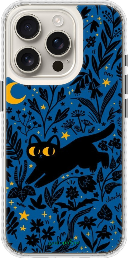 Чехол Bumper чехол Летняя ночь для Apple iPhone 16 Pro - 6472pc-3708 изображение 