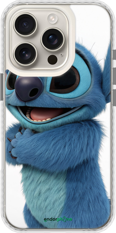 Чехол Bumper чехол Стич 1 для Apple iPhone 16 Pro - 6686pc-3708 изображение 