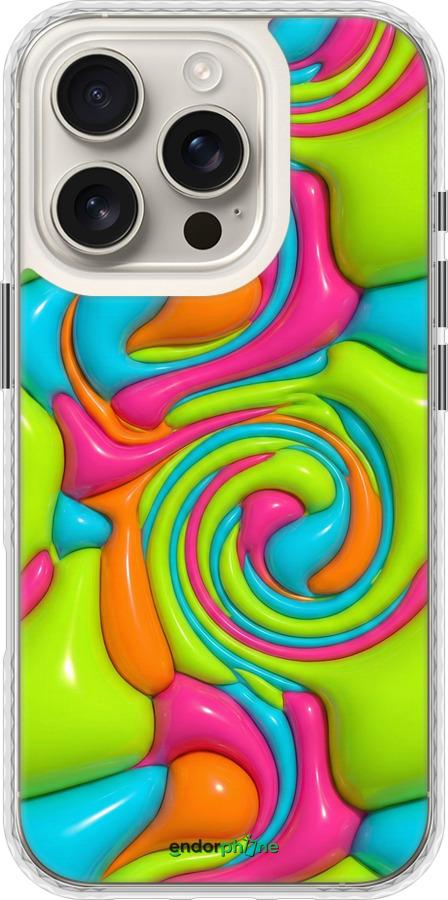 Чехол Bumper чехол Y2K Jelly Dream для Apple iPhone 16 Pro - 6780pc-3708 изображение 