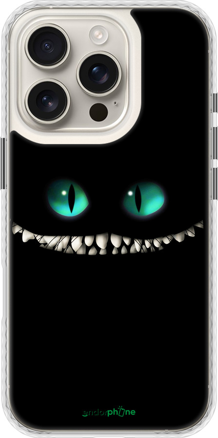Чохол Bumper чехол Чеширський кіт для Apple iPhone 16 Pro - 689pc-3708 изображение 