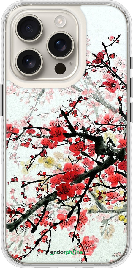 Чохол Bumper чехол Квітучий кущ для Apple iPhone 16 Pro - 831pc-3708 изображение 