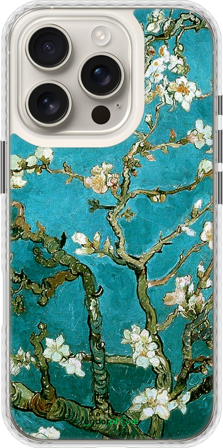 Чохол Bumper чехол Вінсент Ван Гог. Сакура для Apple iPhone 16 Pro - 841pc-3708 изображение 