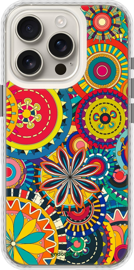 Чехол Bumper чехол Узор 5 для Apple iPhone 16 Pro - 902pc-3708 изображение 