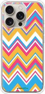 Силикон с усиленными углами чехол Шеврон v2 для Apple iPhone 16 Pro - 1057sp-3708 изображение 