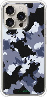 Силикон с усиленными углами чехол Камуфляж v4 для Apple iPhone 16 Pro - 1182sp-3708 изображение 
