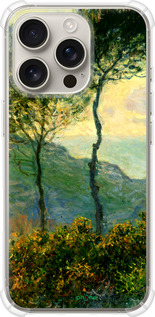 Силикон с усиленными углами чехол Клод Моне для Apple iPhone 16 Pro - 1193sp-3708 изображение 