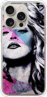 Силикон с усиленными углами чехол Art-Madonna для Apple iPhone 16 Pro - 4131sp-3708 изображение 