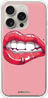 Силикон с усиленными углами чехол Sexy lips для Apple iPhone 16 Pro - 4174sp-3708 изображение 