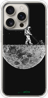 Силіконовий протиударний с посиленими кутами чехол Moon in dark для Apple iPhone 16 Pro - 4176sp-3708 изображение 