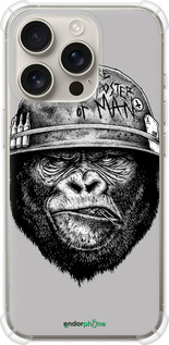 Силикон с усиленными углами чехол military monkey для Apple iPhone 16 Pro - 4177sp-3708 изображение 