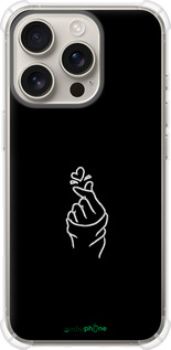 Силикон с усиленными углами чехол Love You для Apple iPhone 16 Pro - 4298sp-3708 изображение 