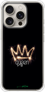 Силіконовий протиударний с посиленими кутами чехол Корона для Apple iPhone 16 Pro - 4337sp-3708 изображение 