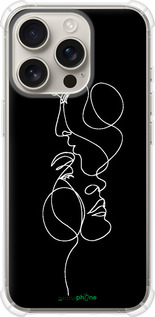 Силикон с усиленными углами чехол Пара для Apple iPhone 16 Pro - 4457sp-3708 изображение 