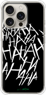 Силикон с усиленными углами чехол joker hahaha для Apple iPhone 16 Pro - 4509sp-3708 изображение 