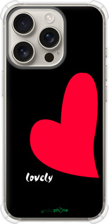 Силикон с усиленными углами чехол Lovely для Apple iPhone 16 Pro - 4580sp-3708 изображение 