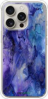 Силіконовий протиударний с посиленими кутами чехол Мармур 7 для Apple iPhone 16 Pro - 4802sp-3708 изображение 