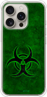 Силикон с усиленными углами чехол biohazard 30 для Apple iPhone 16 Pro - 4848sp-3708 изображение 