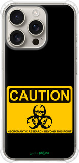 Силикон с усиленными углами чехол biohazard 36 для Apple iPhone 16 Pro - 4854sp-3708 изображение 