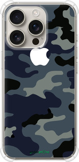 Силикон с усиленными углами чехол Камуфляж 1 для Apple iPhone 16 Pro - 4897sp-3708 изображение 
