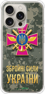 Силикон с усиленными углами чехол ЗСУ для Apple iPhone 16 Pro - 5269sp-3708 изображение 