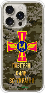 Силикон с усиленными углами чехол ПС ЗСУ для Apple iPhone 16 Pro - 5305sp-3708 изображение 