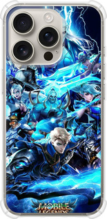 Силикон с усиленными углами чехол № 5374 для Apple iPhone 16 Pro - 5374sp-3708 изображение 