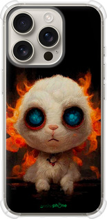 Силикон с усиленными углами чехол Бавовнятко для Apple iPhone 16 Pro - 5466sp-3708 изображение 