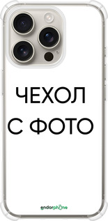 Силикон с усиленными углами чехол 'Чехол с фото' для iPhone 16 Pro изображение 1