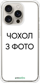 Силіконовий протиударний с посиленими кутами чохол 'Чохол з фото' для iPhone 16 Pro зображення 1