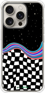 Силикон с усиленными углами чехол Абстрактный космос для Apple iPhone 16 Pro - 5512sp-3708 изображение 