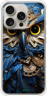 Силіконовий протиударний с посиленими кутами чехол Сова v2 для Apple iPhone 16 Pro - 5649sp-3708 изображение 