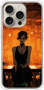 Силикон с усиленными углами чехол Чехол для телефона для Apple iPhone 16 Pro - 5948sp-3708 изображение 