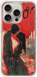 Силіконовий протиударний с посиленими кутами чехол Amore для Apple iPhone 16 Pro - 6047sp-3708 изображение 