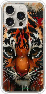 Силіконовий протиударний с посиленими кутами чехол Mini tiger для Apple iPhone 16 Pro - 6052sp-3708 изображение 