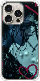 Силіконовий протиударний с посиленими кутами чехол XO Love v2 для Apple iPhone 16 Pro - 6057sp-3708 изображение 