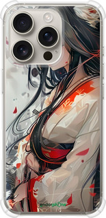 Силіконовий протиударний с посиленими кутами чехол Кіцуне для Apple iPhone 16 Pro - 6073sp-3708 изображение 